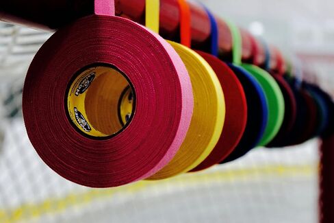 Howies 3 Pack Hockey Stick Premium Cloth Tape or Shin Tape 3-Pack You Choose Colors - Cloth (1 Inch by 24 Yards Long) Clear/Poly (1" x 30yds) with Free Tape TIN (Royal) in Saudi Arabia