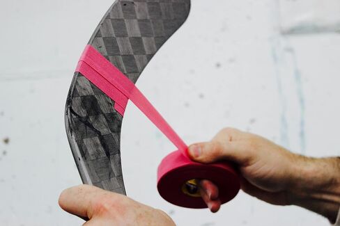 Howies 3 Pack Hockey Stick Premium Cloth Tape or Shin Tape 3-Pack You Choose Colors - Cloth (1 Inch by 24 Yards Long) Clear/Poly (1" x 30yds) with Free Tape TIN (Royal) in Saudi Arabia