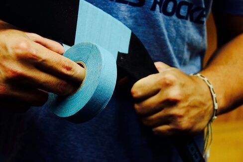 Howies 3 Pack Hockey Stick Premium Cloth Tape or Shin Tape 3-Pack You Choose Colors - Cloth (1 Inch by 24 Yards Long) Clear/Poly (1" x 30yds) with Free Tape TIN (Royal) in Saudi Arabia