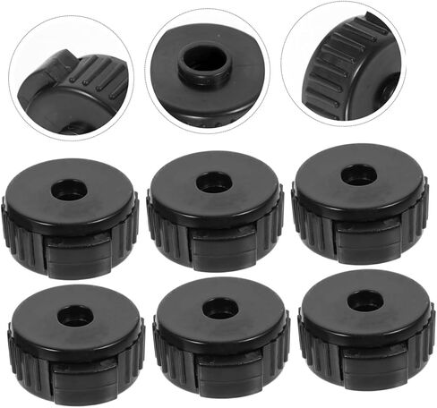 6pcs Cymbal Quick Release Cap Drum Nut Fixing Buckle Replacement Parts for Drum Cymbals Compact and Lightweight in Saudi Arabia
