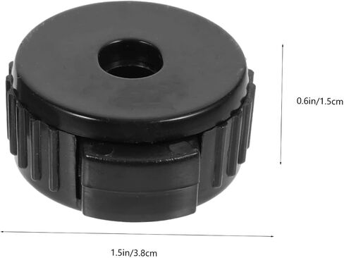 6pcs Quick Release Cymbal Nuts for Drum Kits Plastic Quick Assembly Nuts Easy Install Cymbal Hardware for Percussion Performances Black Blue Red in Saudi Arabia