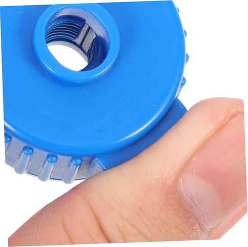 6pcs Quick Release Cymbal Nuts for Drum Kits Plastic Quick Assembly Nuts Easy Install Cymbal Hardware for Percussion Performances Black Blue Red in Saudi Arabia