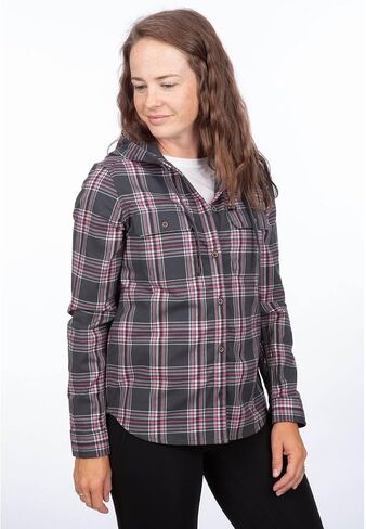 KLIM Women's Ginny Mountain Midweight Stretch Flannel Hoodie in Saudi Arabia