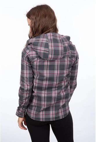 KLIM Women's Ginny Mountain Midweight Stretch Flannel Hoodie in Saudi Arabia