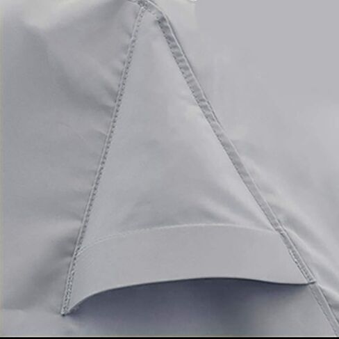 SBU Grey Heavy-Duty Boat Cover Compatible for GLASTRON GT-205 BR W/EXTD SWPF 2008-600 Denier Woven Polyester - 2 Year Warranty & Storage Bag Included in Saudi Arabia