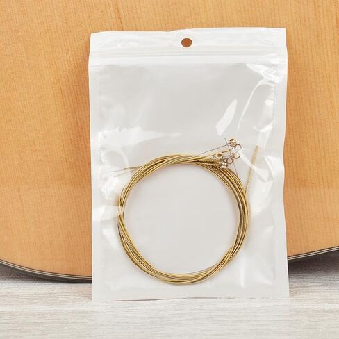 6pcs Pure Copper Strings 1-6 for Classical Classic Guitar Strings Steel Wire Classic Acoustic Folk Guitar Parts Accessories (red) in Saudi Arabia