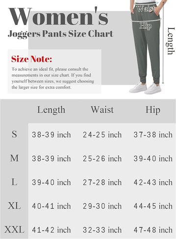 1 Pack Women's Soft Joggers Athletic Warm Workout Sweatpants Ideal for Running Yoga Lounge Pants with Pockets Drawstrings in Saudi Arabia