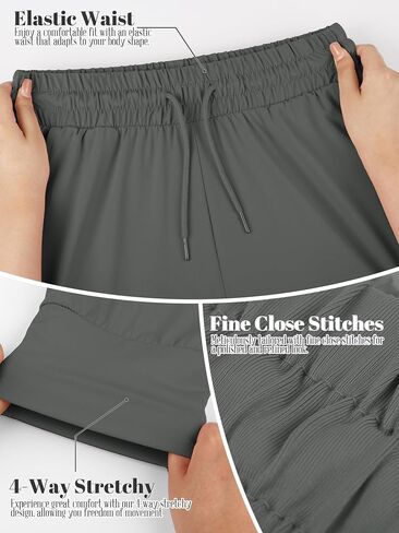 1 Pack Women's Soft Joggers Athletic Warm Workout Sweatpants Ideal for Running Yoga Lounge Pants with Pockets Drawstrings in Saudi Arabia