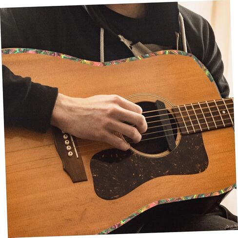 Decorative Guitar Purfling Strip 1650x6x1.5mm Green Flexible Plastic Edging for Acoustic/Classical Guitar Decorative Accessory for DIY in Kuwait