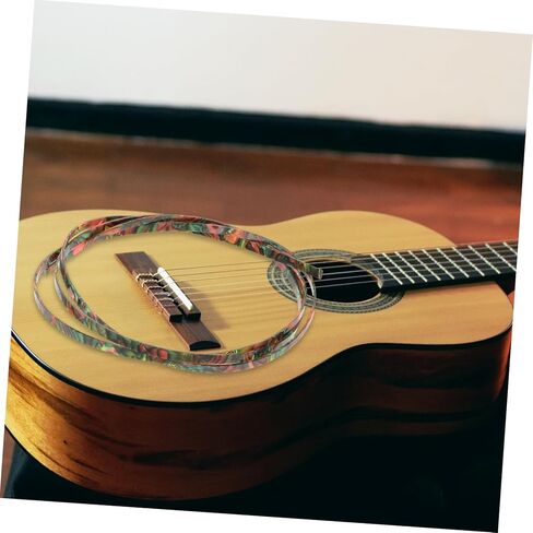 Decorative Guitar Purfling Strip 1650x6x1.5mm Green Flexible Plastic Edging for Acoustic/Classical Guitar Decorative Accessory for DIY in Kuwait