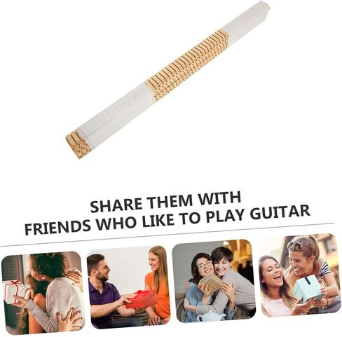 8pcs Decorative Guitar Binding Strips for Acoustic and Classical Guitars Flexible Purfling Inlay Luthier Tool Unique Design for and in Kuwait