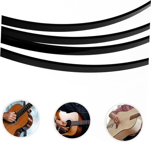 Fit Guitar Edge Strip Acoustic Guitar Accessory Plastic Binding Strip for Repair in Kuwait
