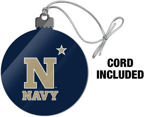 GRAPHICS & MORE US Naval Academy Primary Logo Acrylic Christmas Tree Holiday Ornament in Saudi Arabia