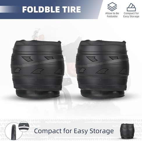 16 x 1-3/8 Bike Tire City Bike Tire 16 x 1-3/8 inch Anti-Slip Foldable Replacement Tire for Folding Bike City Bike BMX in Saudi Arabia