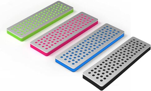 JustJoy Ski & Snowboard Edge Sharpening Stone Set, 4-Pack (240/360/500/1000 Grit) — Tuning Blocks for Side/Base Edges, Deburring, Smoothing & Polishing — DIY Ski Tuning Tools in Saudi Arabia