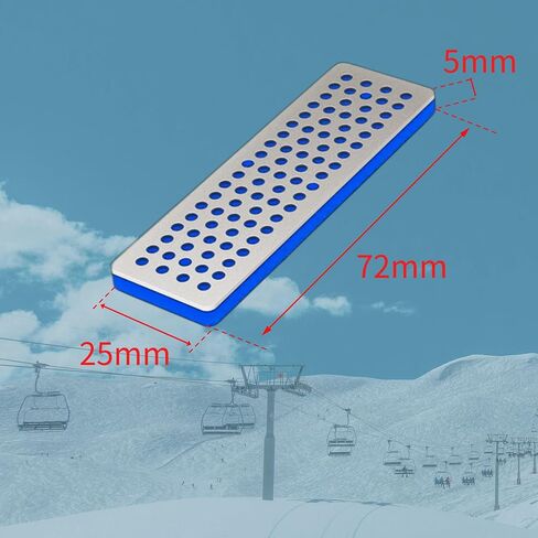 JustJoy Ski & Snowboard Edge Sharpening Stone Set, 4-Pack (240/360/500/1000 Grit) — Tuning Blocks for Side/Base Edges, Deburring, Smoothing & Polishing — DIY Ski Tuning Tools in Saudi Arabia
