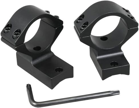 Talley Lightweight Alloy 1in Black Scope Rings in Saudi Arabia