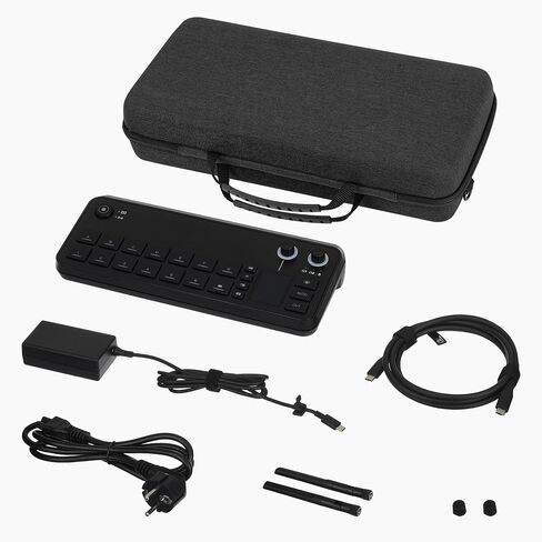 Geekria Audio Interface Carrying Case, Compatible with RØDE RØDECaster Video, EVA Hard Shell Portable Travel Bag (Dark Gray) in Saudi Arabia