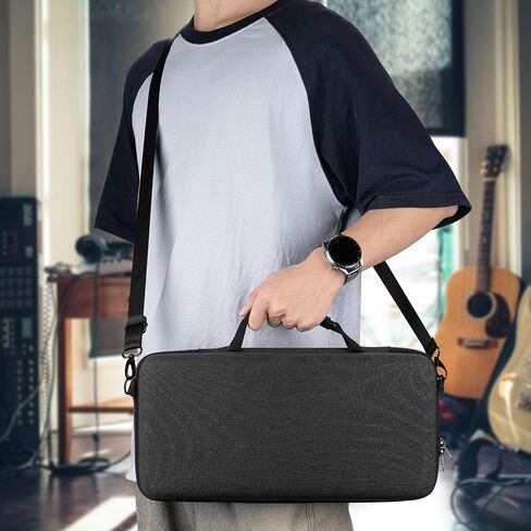 Geekria Audio Interface Carrying Case, Compatible with RØDE RØDECaster Video, EVA Hard Shell Portable Travel Bag (Dark Gray) in Saudi Arabia