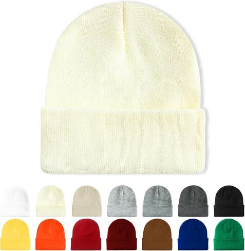 Winter Hats for Women Warm Beanies Soft Cable Knit Beanie for Women Skull Cap in Saudi Arabia