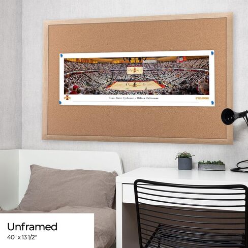 كرة سلة Iowa State Cyclones - ملصق غير مؤطر من Blakeway Panoramas (40 بوصة عرض × 13.5 بوصة ارتفاع) in Saudi Arabia