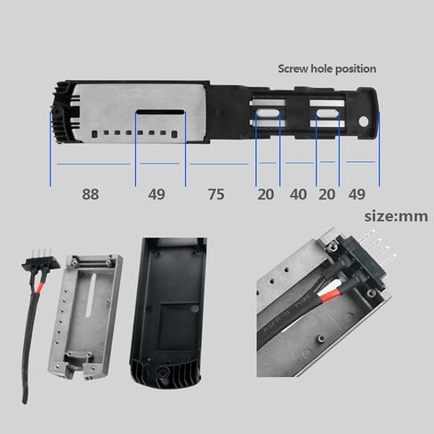 4pin 5pin Hailong بولي Ebike بطارية أسفل قاعدة G56 G70 DP-5 5C 6 6C 9 9C تصاعد لوحة قوس حامل تثبيت بطارية دراجة كهربائية in Saudi Arabia