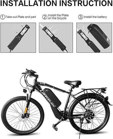 4pin 5pin Hailong بولي Ebike بطارية أسفل قاعدة G56 G70 DP-5 5C 6 6C 9 9C تصاعد لوحة قوس حامل تثبيت بطارية دراجة كهربائية in Saudi Arabia