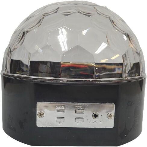 Alsy 6 in. Black LED Music Party Light in Saudi Arabia