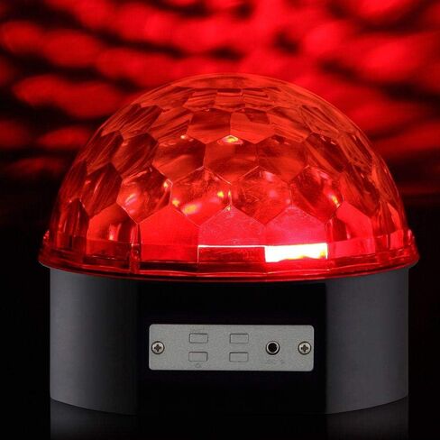 Alsy 6 in. Black LED Music Party Light in Saudi Arabia