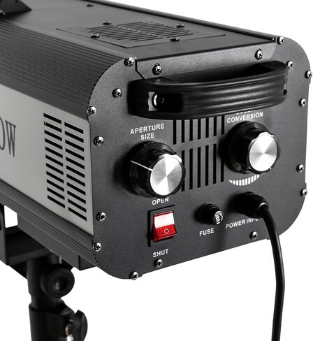LED Spotlight Stage Light with Tripod Bracket, 330W LED Follow Spot Light Manual Control Spotlight Stage Lighting, Muti-Color DJ LED Lighting, Adjustable Aperture DJ Wash Light for Party Show in Saudi Arabia