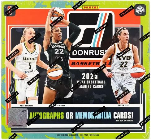 2025 Panini Donruss WNBA Basketball Hobby Trading Card Box (3 Autographs or Memorabilia Cards Per Box) in Saudi Arabia