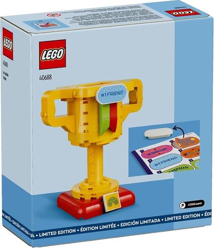 LEGO Buildable & Customizable Trophy Award Kit 40688 (157 Pieces) for Kids Ages 7+ in Saudi Arabia
