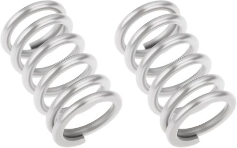 SING F LTD 2Pcs Stainless Steel Tremolo Arm Tension Springs 18.5x28.5x13.3mm Compatible with Bigsby Electric Guitar Bass, Black in Saudi Arabia