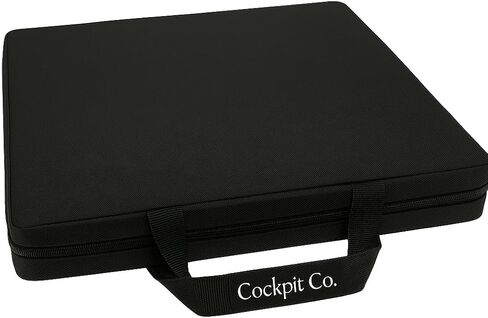Pilot Seat Cushion for Flight Training – Aviation Height Booster Cushion for Student Pilots & Instructors 2" Thick (no Back)- Cockpit Co. in Saudi Arabia
