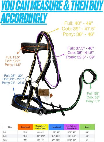Sidepull Bitless Bridle with Designer Hand Carving On Brow & Noseband Oval Shaped Full Black in Saudi Arabia