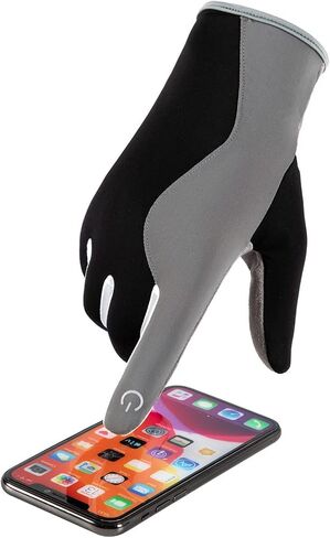 TINAYAUE Summer Thin Driving Gloves Unisex Cool Breathable Non Slip Anti UV Touch Screen Full Finger Hiking Cycling Gloves in Saudi Arabia