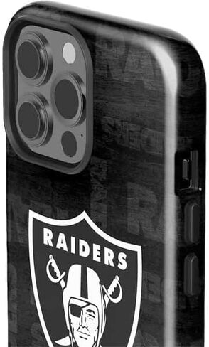 Skinit Impact Phone Case Compatible with iPhone 14 Pro Max - Officially Licensed NFL Las Vegas Raiders Large Logo Design in Saudi Arabia