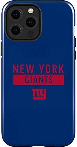 Skinit Impact Phone Case Compatible with iPhone 13 Pro Max - Officially Licensed NFL New York Giants Double Vision Design in Saudi Arabia