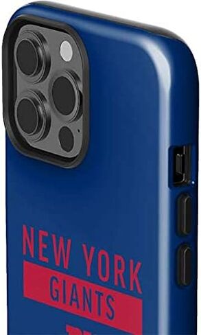 Skinit Impact Phone Case Compatible with iPhone 13 Pro Max - Officially Licensed NFL New York Giants Double Vision Design in Saudi Arabia