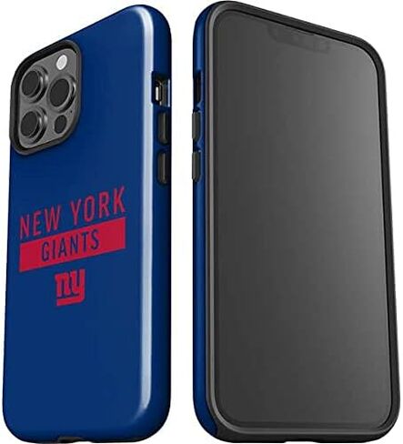 Skinit Impact Phone Case Compatible with iPhone 13 Pro Max - Officially Licensed NFL New York Giants Double Vision Design in Saudi Arabia