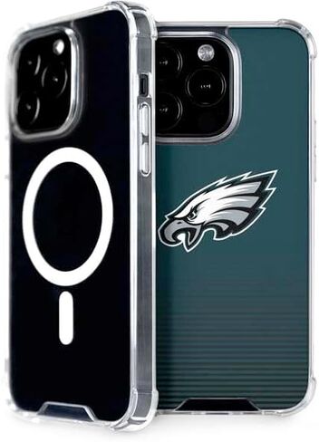 حافظة هاتف Skinit متوافقة مع MagSafe iPhone 15 Pro - تصميم مرخص رسميًا من NFL Philadelphia Eagles Breakaway in Saudi Arabia
