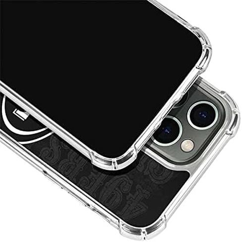Skinit Clear Phone Case Compatible with iPhone 13 Pro - Officially Licensed NFL San Franciso 49ers Black & White Design in Saudi Arabia