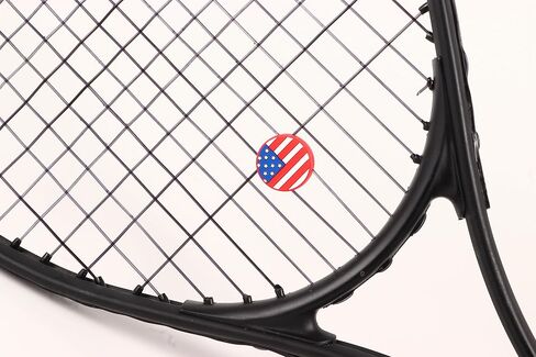 American Flag Tennis Racket Dampener: Silicone Tennis Vibration Shock Absorbers - USA Patriotic Racquet Damper for Sporter, Tennis Accessories (10 Pack) in Saudi Arabia