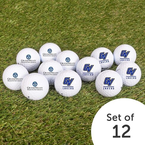 Desert Cactus Grand Valley State University Dozen Golf Balls - Full Color 12 Pack, GVSU Lakers Officially Licensed Gear in Saudi Arabia