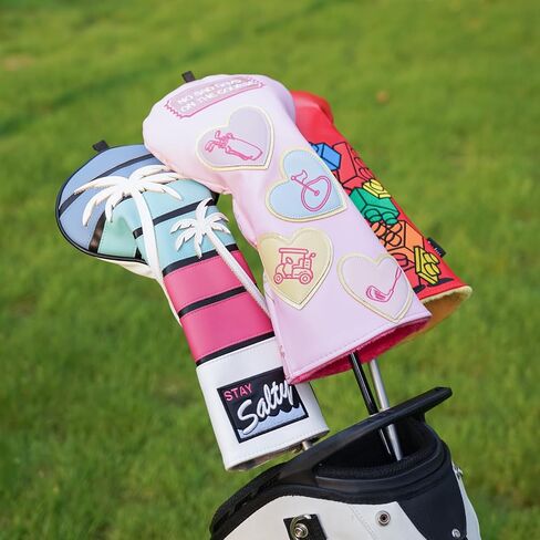 mytag Driver Headcover, No Bad Days On The Course Golf Driver Head Cover for Women Girls in Saudi Arabia