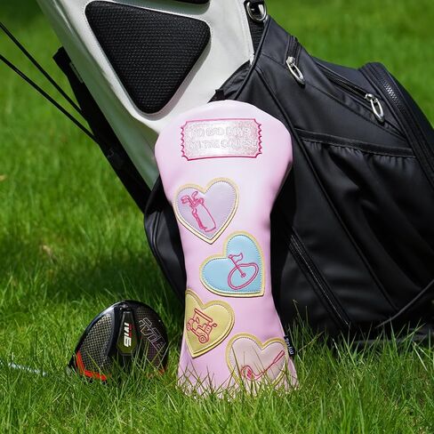 mytag Driver Headcover, No Bad Days On The Course Golf Driver Head Cover for Women Girls in Saudi Arabia