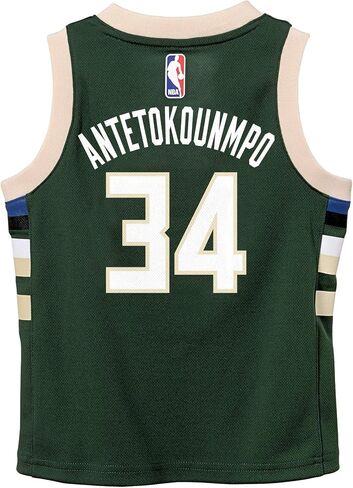 Giannis Antetkounmpo Milwaukee Bucks NBA Kids 4-7 Green Icon Edition Player Jersey in Saudi Arabia