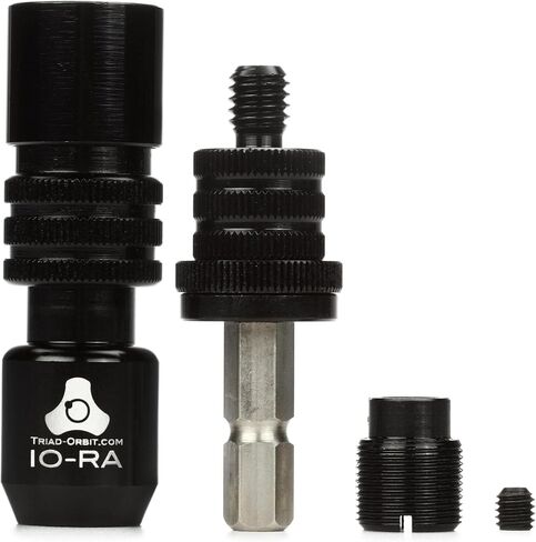 Triad-Orbit IO-RA IO Retrofit Aluminum Quick-Change Coupler + Triad-Orbit IO-H2 Mounting Head Heavy Duty 5/8" Mic Thread in Saudi Arabia