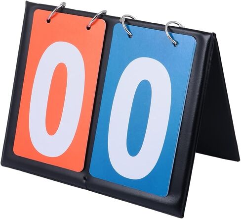 Milisten Basketball Score Board Portable Score Flipper for Match Lightweight Design for Various Sports Activities Easy to Read Numbers for Basketball Table in Saudi Arabia
