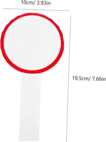 6Pcs Handheld Erasable Scoreboards Dry Erase Boards for Voting Flexible Easy to Use for Basketball Competitions High Grade Material with Smooth Edges in Saudi Arabia